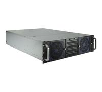 Servidor Inter-Tech 3U-30765 Rack 3U Negro ATX EATX ITX Micro ATX SSI CEB SSI EEB