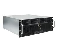 Servidor Inter-Tech 4U-4708 Rack Negro ATX EATX ITX Micro ATX SSI CEB EEB Acero 4U