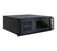 Servidor Inter-Tech IPC 4U-4088-S Rack Acero Negro ATX Micro ATX Mini-ITX 4U