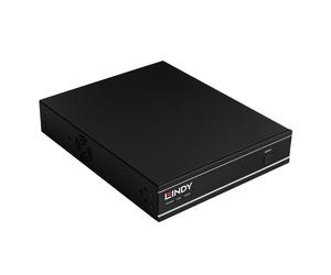 Servidor Lindy 38519 3840 x 2160 60 pps H.264 H.265 Negro Metal 12 V