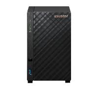 SERVIDOR NAS ASUSTOR DRIVESTOR 2 GEN2 AS1202T 2 BAHIAS Quard-Core 1.7GHz 2.5GbE 1GB DDR4 3xUSB 3,0