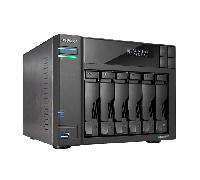 Asustor LOCKERSTOR 6 NAS Escritorio Intel® Celeron® N5105 8 GB DDR4 Unidad de disco duro ADM Negro