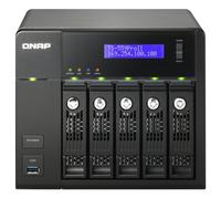 Servidor NAS QNAP 15TB 5 Bahías RAID Intel Atom D525 DDR3 QTS Virtualización Torre TS-559 PRO II