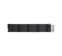 QNAP - TL-R1200S-RP caja para disco duro externo Carcasa de disco duro/SSD Negro, Gris 2.5/3.5