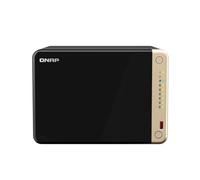 QNAP TS-664 NAS Torre Intel® Celeron® N5095 8 GB DDR4 0 TB QNAP QTS Negro, Bronce