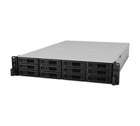 Servidor NAS rack Synology 12 bahías Xeon D-1541 8GB DDR4 2U expansión PCIe