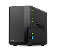 Servidor nas synology disk station ds225+ 2gb 2 bahias gigabit ethernet
