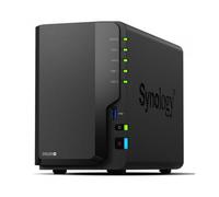Servidor nas synology disk station ds225+ 2gb 2 bahias gigabit ethernet (DS225++2XHAT3300-4T)