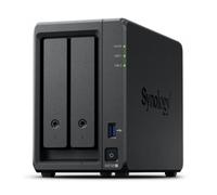 Synology DiskStation DS725+ servidor de almacenamiento NAS Ryzen Embedded R1600 4 GB DDR4 0 TB Negro