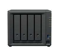 Servidor NAS Synology DS925+ | CPU: AMD Ryzen V1500B RAM: 4GB | 2x 2.5GB RJ-45, 2x USB 3.2 Gen 1