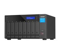 Servidor NAS torre QNAP 8 bahías Intel Core i9 64GB DDR4 QuTS hero 10GbE 2,5GbE ampliable protección datos alto rendimiento