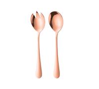 Servidores de ensalada ARFUKA Juego de cucharas y tenedores para ensalada de acero inoxidable