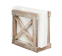 Serviettenhalter | Tischdekoration In X-Form Aus Holz | Vertikaler Papierserviettenspender | Für Hausbesitzer, Familien, Wohnungen, Büros, Pausenräume, Tägliche Mahlzeiten, Buffets, Gesellige Runden,