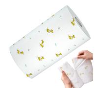 Servilleras de limpieza: toallas de papel de papel perforadas, juego de toallas de cocina lavable de 12 veces | Paños absorbentes sostenibles, uso del hotel para el hogar multipropósito, alternativa e