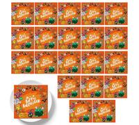 Servilleras de papel - 20 sábanas de las servilletas de huéspedes de Halloween | Bates multipropósito y servilletas de calabaza | Toalla de papel de mano de calabaza conveniente