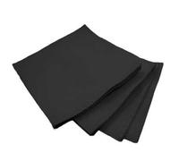 Servilleta 20 x 20 cm Pack 1000 unidades, 2 capas, para Coktail, cenas, Almericorp®. Acabado punta punta. (Blanco)