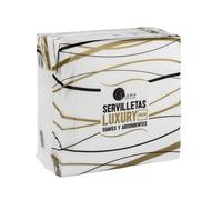 SERVILLETA 40 X 40 PASTA 2 CAPAS Punta-punta (24x100uds Blanco)