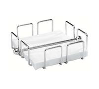 Servilleta Alambre Cromado Baja H. 6,5 CM para Servilletas 33x33 Paderno