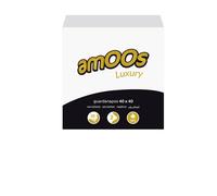 Servilleta celulosa amoos luxury 40x40 cm 2 capas paquete de 50 unidades