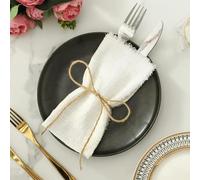 Servilleta de algodón de Gasa Azul Cielo, 30 Uds., 32x32cm, Toalla de té Reutilizable, decoración de Mesa de Navidad para Fiesta de Boda, servilleta Retro con Rebabas