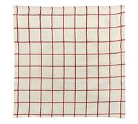 Servilleta de mesa a cuadros Karma Crudo/Rojo 50x50 cm Winkler