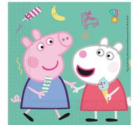 Servilleta de mesa - PROCOS - Peppa Pig - Multicolor - 20 servilletas - 33x33 cm