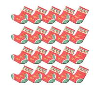 Servilleta decorativa para invitados, calcetines, decoración de Navidad, 2 capas, 20 hojas de servilletas impresas de Navidad, servilletas de cóctel navideñas, diseño festivo de Navidad para mesa