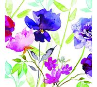 Servilleta Pensamientos Viola Fiori 20 unidades, 33 x 33 cm