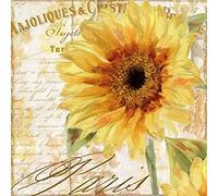 SERVILLETAS AMBIENTE 20 UD GIRASOLES