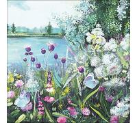 SERVILLETAS AMBIENTE 33x33cm 20 UD LAKE VIEW