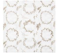 Servilletas, coronas, color blanco, FSC Mix