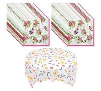Servilletas De 40 Piezas, Mantel De 1 Pieza, Servilletas Para Fiesta Única, Decoraciones Para El Té De La Tarde, Servilletas Rosas, Servilletas Florales, Servilletas De Fiesta
