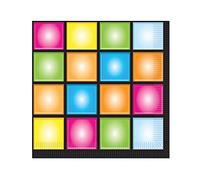 Servilletas de almuerzo Disco (paquete de 12)