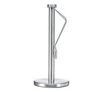 Servilletas de cocina con alfombrilla antideslizante, soporte de papel de acero inoxidable, soporte para papel higiénico,base pesada, se adapta a rollos estándar y tamaño Jumbo para encimera de cocina