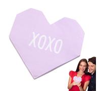Servilletas de corazón, servilletas en forma de corazón, servilletas decorativas de mano, hermosas servilletas de amor, fiestas de San Valentín para Acción de Gracias, Navidad