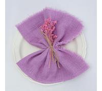 Servilletas de Gasa de algodón para decoración de Mesa, 50 Uds., 32x32cm, Suaves, cómodas, de Varios tamaños, Hechas a Mano para cenar, diseño de Eventos de Boda