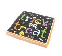 Servilletas de Halloween, 20 servilletas de papel "Sweet Saures", toallas absorbentes para bebidas, 2 capas, accesorios para fiesta de Halloween, oficina, hogar, decoración de mesa