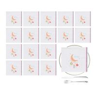 Servilletas de mesa, servilleta para huéspedes - Plaza toallas de invitados servilletas de vacaciones,20-contando Servilletas absorbentes toallas de papel, decoraciones, decoración de la mesa familiar