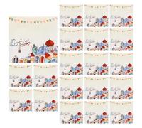 Servilletas de mesa, servilleta para invitados | Toallas para invitados Aapkinzen - decoraciones con 20 cuentas toallas de papel absorbentes para , decoraciones para