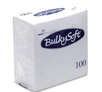 Servilletas de papel blanco suave y voluminosas de 24 cm x 24 cm, 100 unidades, para restaurante de 2 capas (1)