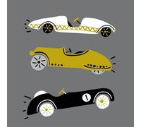 Servilletas de papel con diseño de coches de carreras en gris, 20 unidades, para decoupage y decoupage, 33 x 33 cm