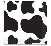 Servilletas de papel con diseño de vaca de Beistle N/A (16 por paquete)