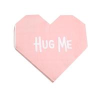 Servilletas de papel con forma de corazón - Servilletas para invitados de San, servilletas de papel en forma de corazón | Servilleta absorbente en forma de corazón para fiestas de San en el salón y en