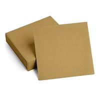 Servilletas de papel de colores con tacto de lino, servilletas decorativas doradas para almuerzo, suaves y absorbentes, para cocina, fiesta, boda, cena o cualquier ocasión (paquete de 100)