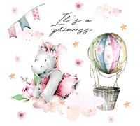 Servilletas de papel desechables, It´s a Princess, 20 piezas, 3 capas, 33 x 33 cm