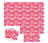 Servilletas de San Valentín, servilletas de corazón, servilletas de cena, toallas decorativas para invitados de corazón de amor, exquisitas servilletas absorbentes de San Valentín, servilletas de cena