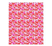Servilletas de San Valentín, servilletas de corazón, servilletas decorativas para invitados, servilletas de papel con corazones de amor, servilletas de mano, absorbentes, para fiestas de San Valentín