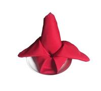 Servilletas De Tela 10pcs 48cm*48cm Satin Napkin Serving Table Decor Dinner Towel For Wedding Party Home Hotel Christmas Napkins(Red)