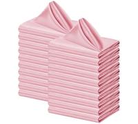 Servilletas De Tela 24PCS 30x30cm Wedding Dark Green Satin Napkin Soft Table Napkins For Romantic Christmas Party Dinner Decoration(Multi)