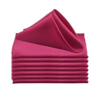 Servilletas De Tela 30pcs 30cm Satin Square Napkins Handkerchief Table Dinner Napkin For Wedding Party Decoration Birthday Christmas Cloth(Color3)